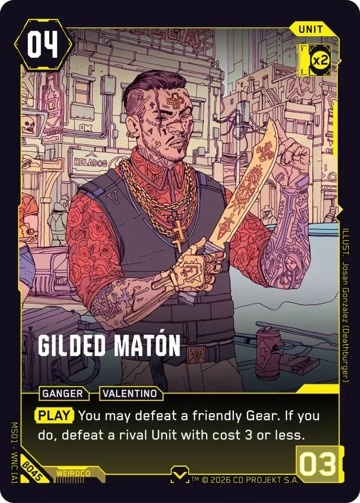 Gilded Maton B045