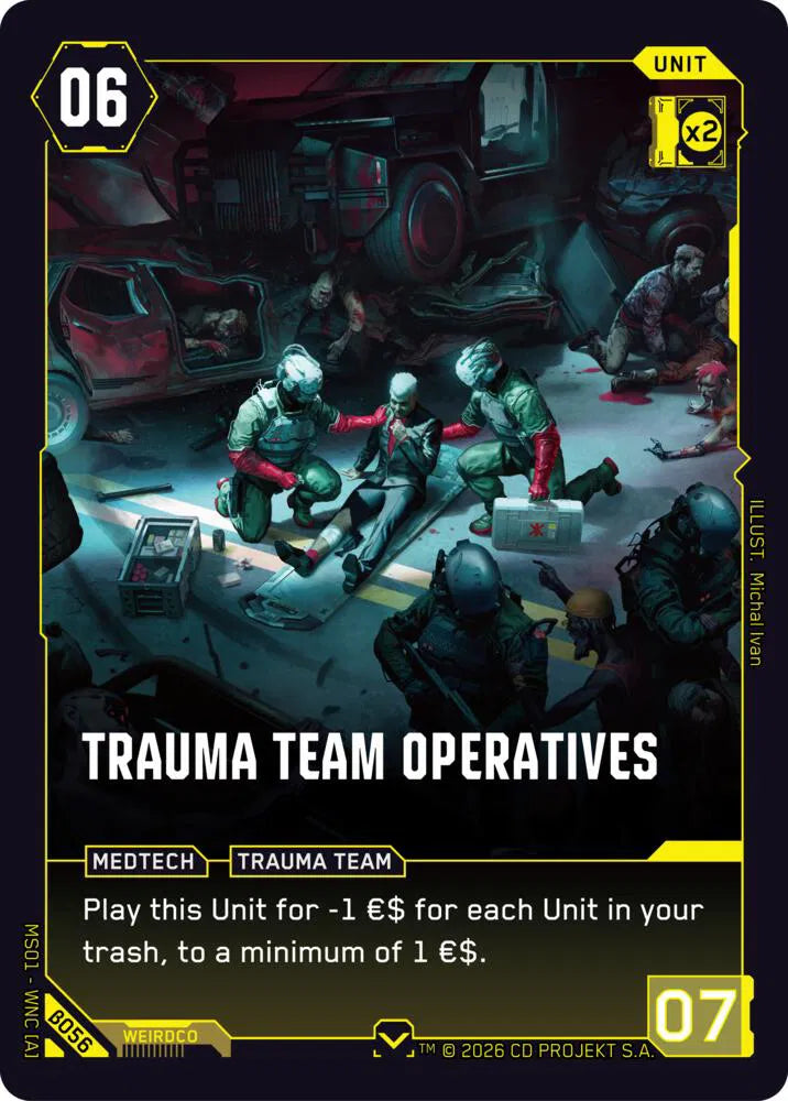 Trauma Team Operatives B056