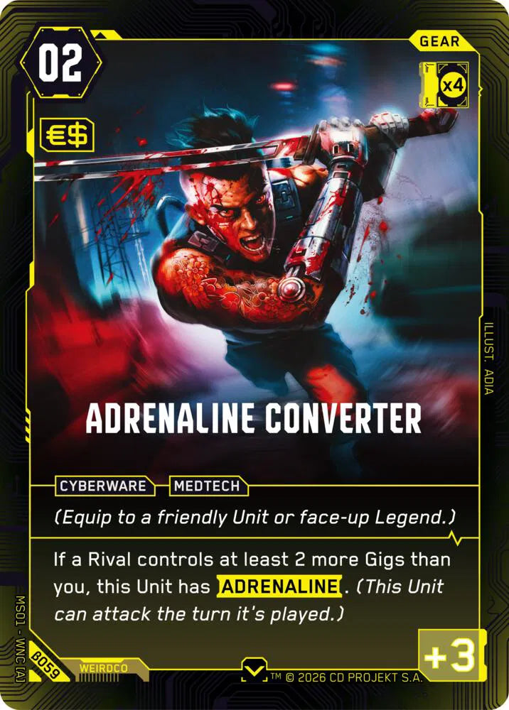 Adrenaline Converter B059