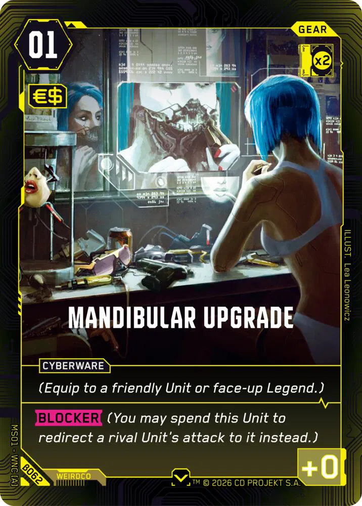 Mandibular Upgrade B062