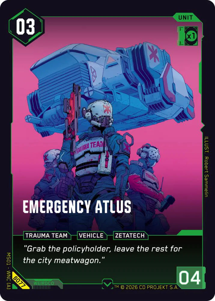 Emergency Atlus - B077