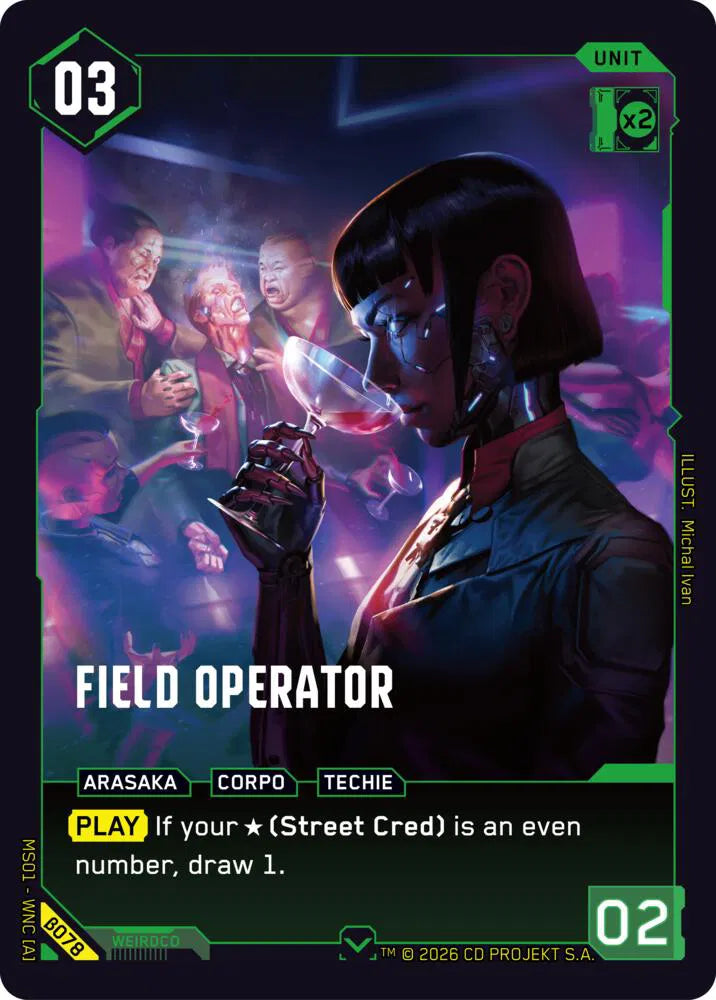 Field Operator - B078