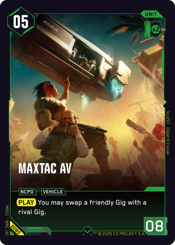 MaxTac AV - B080