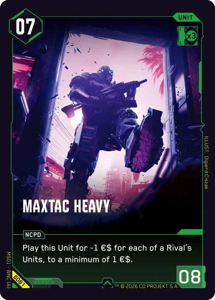 MaxTac Heavy - B081