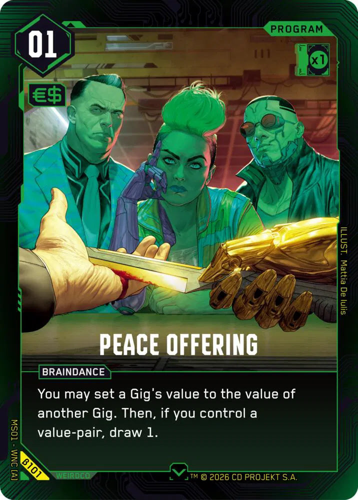 Peace Offering - B101
