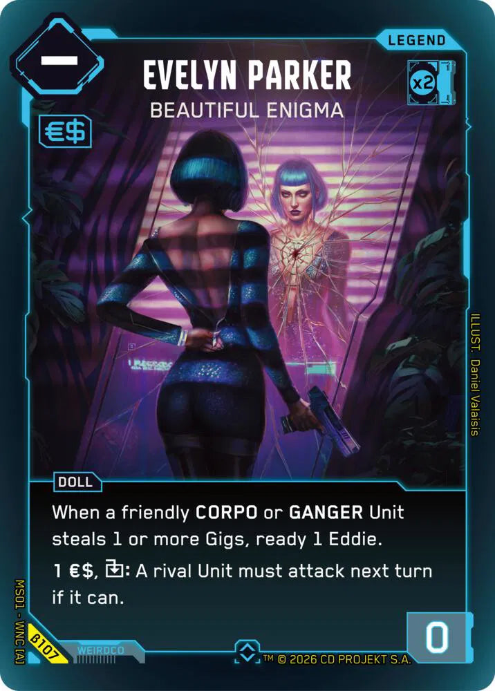 Evelyn Parker - Beautiful Enigma (Rare) - B107