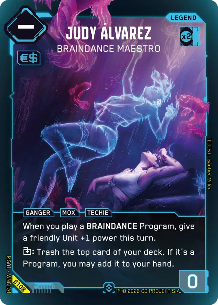 Judy Alvarez - Braindance Maestro (Epic) - B108