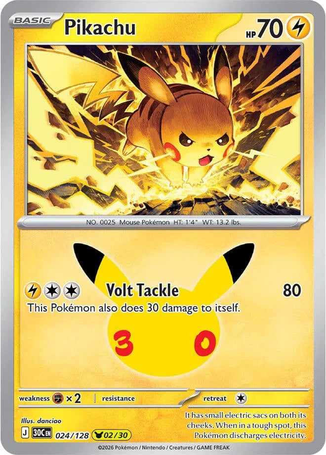 Pikachu - 024/128