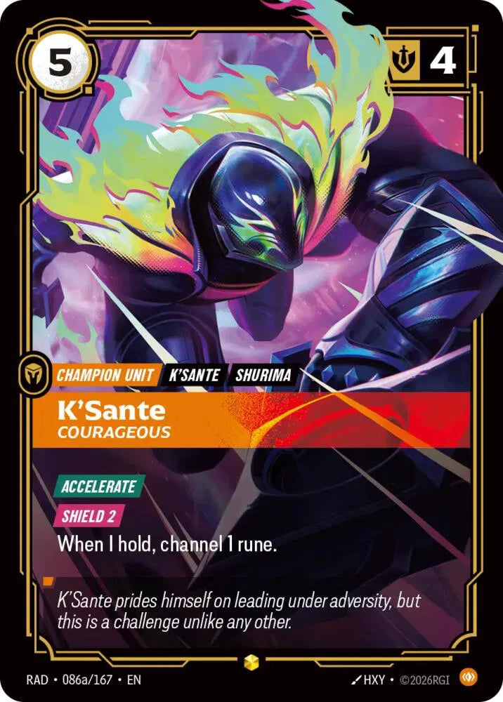 K'Sante, Courageous (Alternate Art)