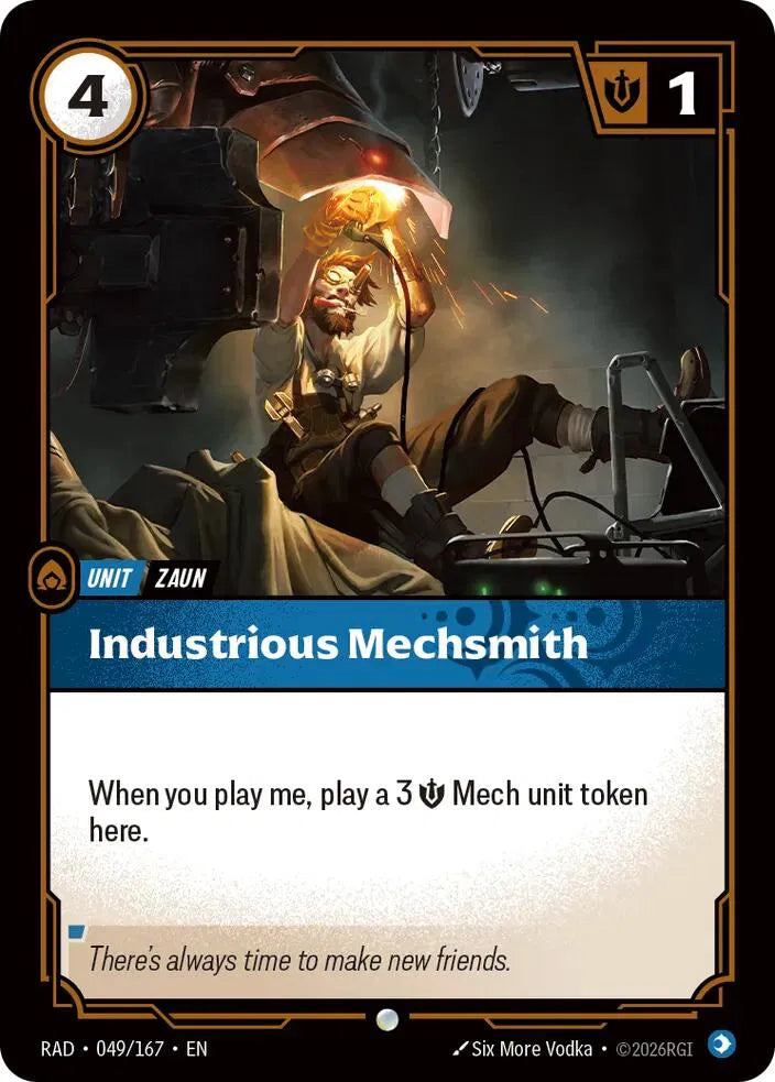 Industrious Mechsmith