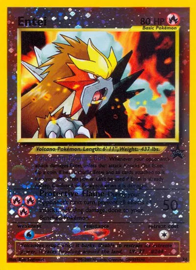 Entei 34/53 -  Heavily Played