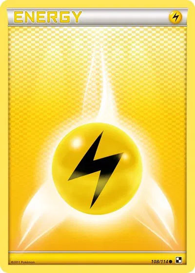 Lightning Energy 108/114 - Moderately Played