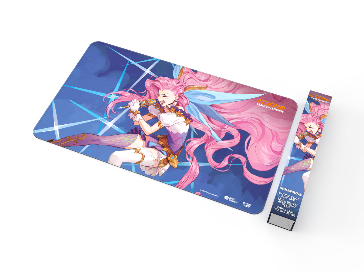 RIFTBOUND LEAGUE OF LEGENDS TCG RADIANCE PLAYMAT #3 - SERAPHINE