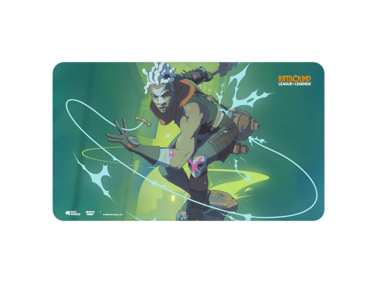 RIFTBOUND LEAGUE OF LEGENDS TCG RADIANCE PLAYMAT #1 - EKKO