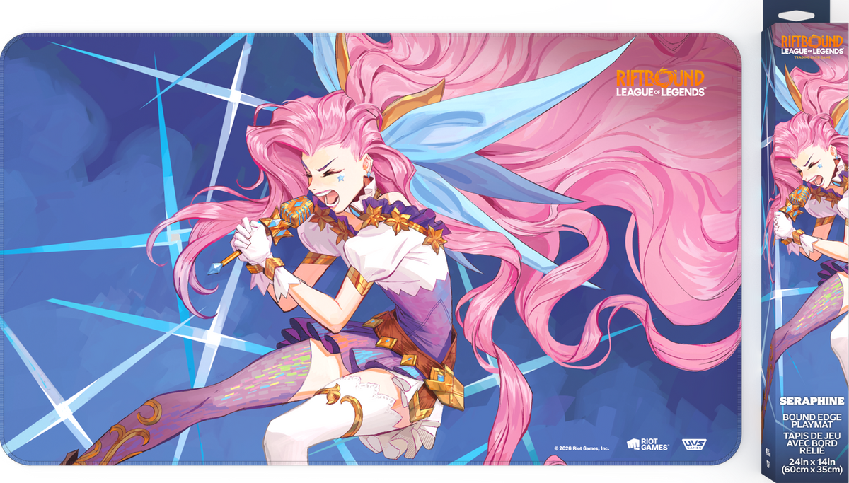 RIFTBOUND LEAGUE OF LEGENDS TCG RADIANCE PLAYMAT #3 - SERAPHINE